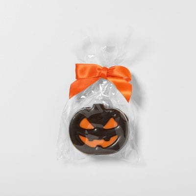 Dark Chocolate Peanut Butter Jack-O-Lantern